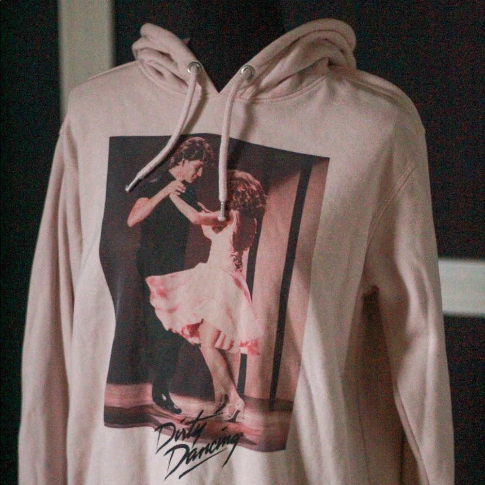 Light pink dirty dancing hoodie